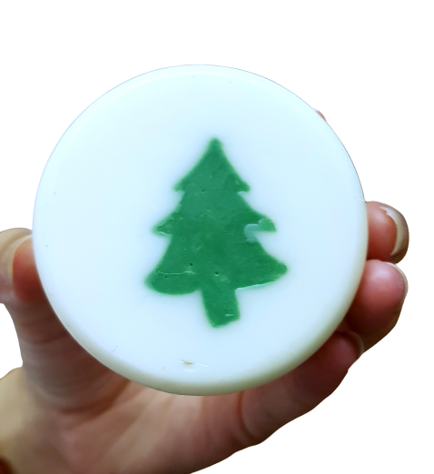 Christmas Tree Soap Bar x5