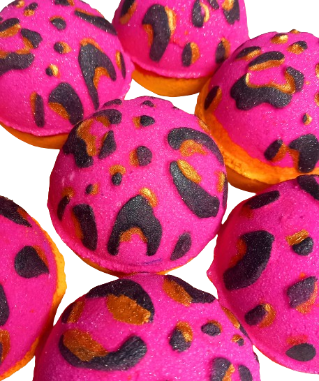 The Pink Leopard Bath Bomb x5