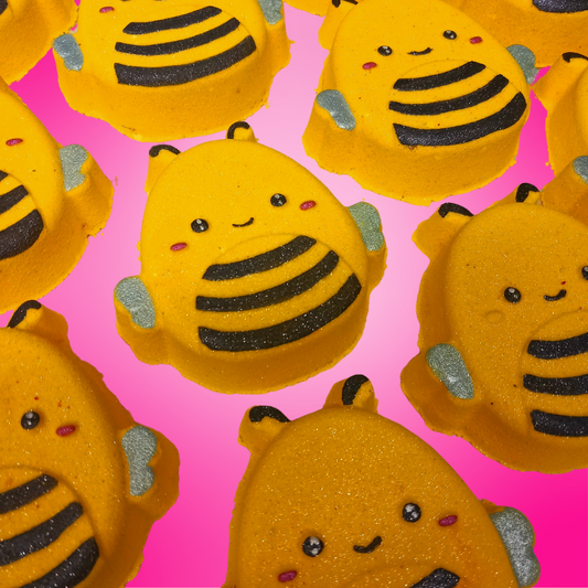 Squishy Bee Bath Bomb x5