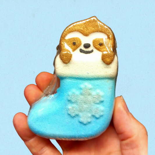 Stocking Sloth Bath Bomb x5