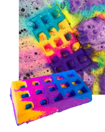 Waffle Bath Bomb x5