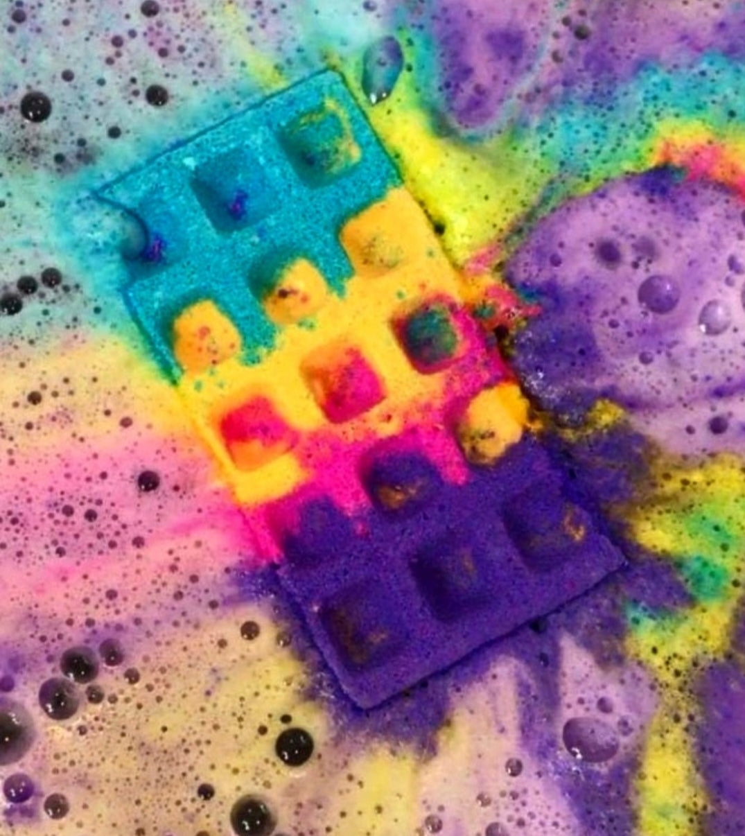 Waffle Bath Bomb x5