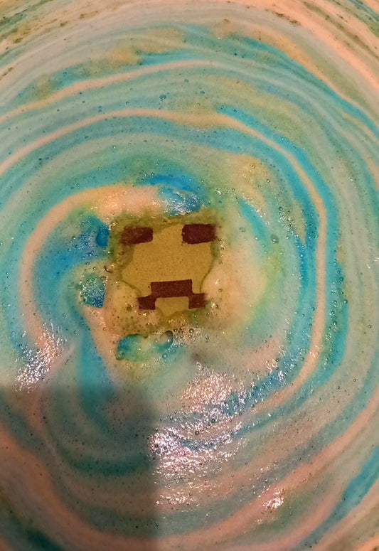 Pixel Face Bath Bomb x5