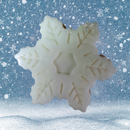 Snowflake Soap x5