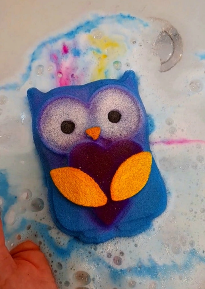 Olive Owl Bath Bomb x5