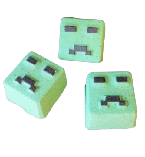 Pixel Face Bath Bomb x5